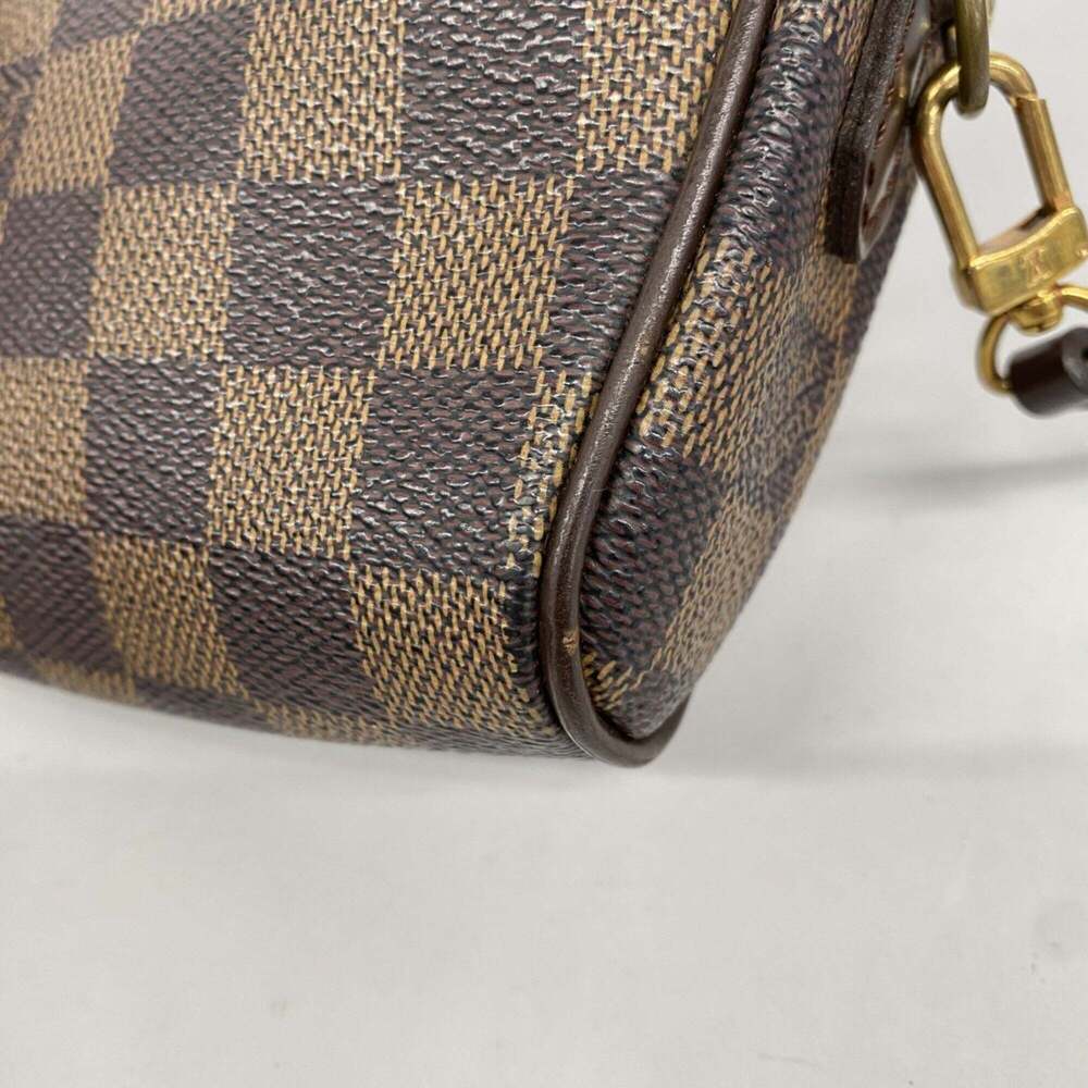 LOUIS VUITTON Authentic Brown Damier Pochette Shoulder Bag - Picture 7 of 11